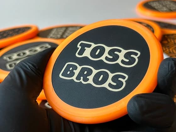 TossBros krążek — rzemieślnicza jakość wykonania z wytrzymałą oponą i precyzyjnym wykończeniem